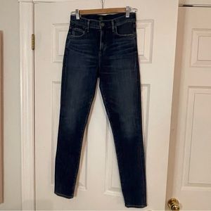 Citizen’s of Humanity Olivia Crop High Rise Slim Jeans